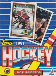 1991-92 Topps Hockey Box