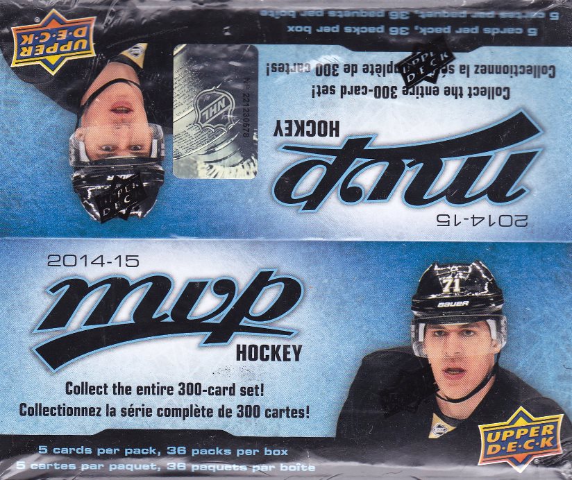2014-15 Upper Deck MVP Hockey Retail Box