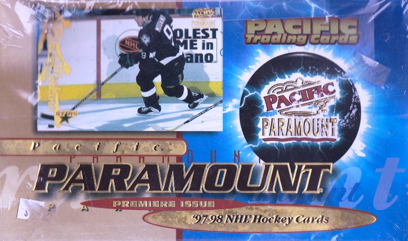 1997-98 Pacific Paramount Hockey Premiere Issue Box