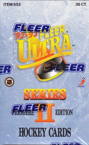 1992-93 Fleer Ultra Series 2 Hockey Box