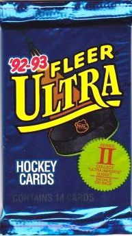 1992-93 Fleer Ultra Series 2 Hockey Balíček