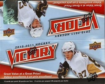 2010-11 Upper Deck Victory Hockey Box