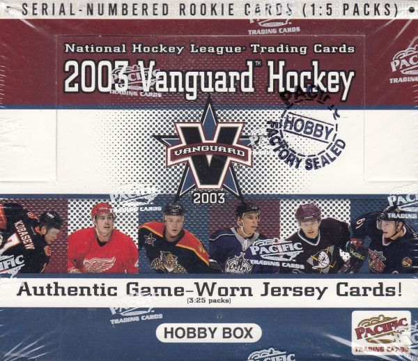 2002-03 Pacific Vanguard HOBBY Box