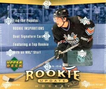 2005-06 Upper Deck Rookie Update Hockey HOBBY Box
