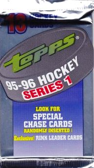 1995-96 Topps Series 1 Hobby Hockey Balíček