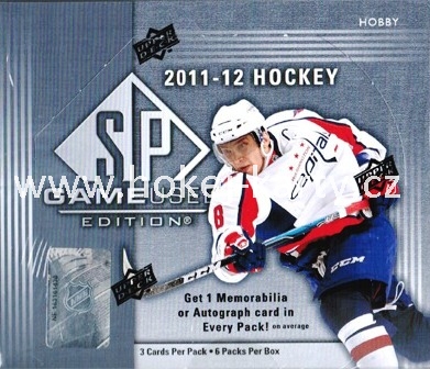 2011-12 Upper Deck SP Game Used Hockey Hobby Box