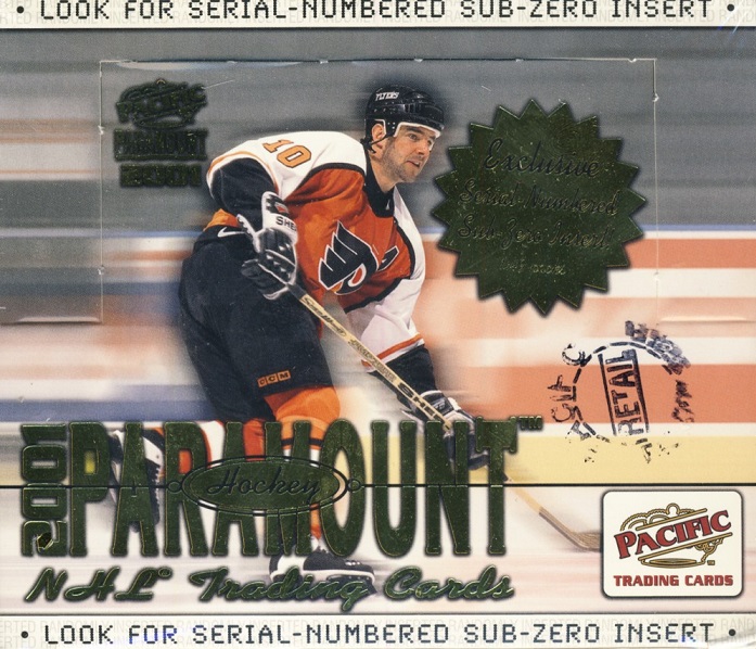 2000-01 Pacific Paramount Hockey Retail Balíček