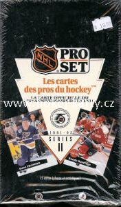 1991-92 Pro Set Series 2 French Hockey Hobby Box