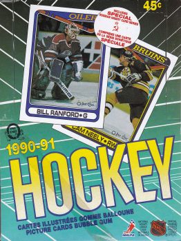 1990-91 O-Pee-Chee Hockey 1 Wax Box