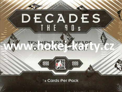 2013-14 ITG Decades - The 90's Hockey Hobby Box