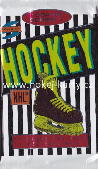 1994-95 Score Series 1 US Hockey Retail Balíček