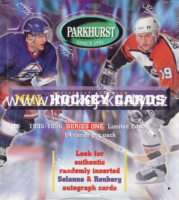 1995-96 Parkhurst Series 1 Hockey JUMBO Box