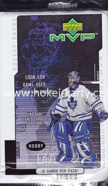 2000-01 Upper Deck MVP Hockey Hobby Balíček