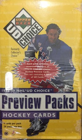 1998-99 Upper Deck Choice Hockey Preview Retail Box