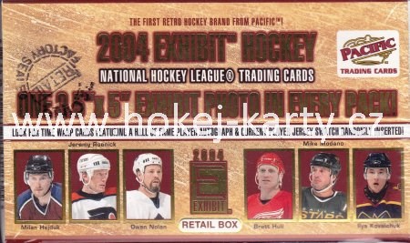 2003-04 Pacific Exhibit Hockey Retail Box
