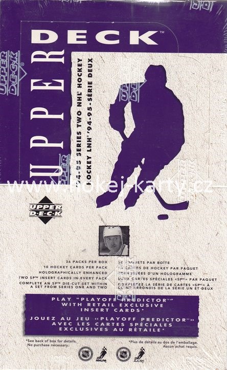 1994-95 Upper Deck Series 2 Hockey Canadian Retail Box