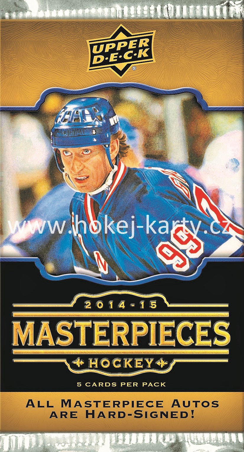 2014-15 Upper Deck Masterpieces Hockey Hobby Balíček