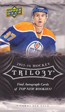 2015-16 Upper Deck Trilogy Hockey Hobby Balíček