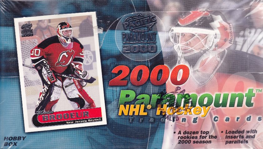 1999-00 Pacific Paramount Hockey Hobby Box