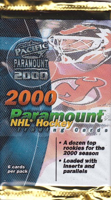 1999-00 Pacific Paramount Hockey Hobby Balíček
