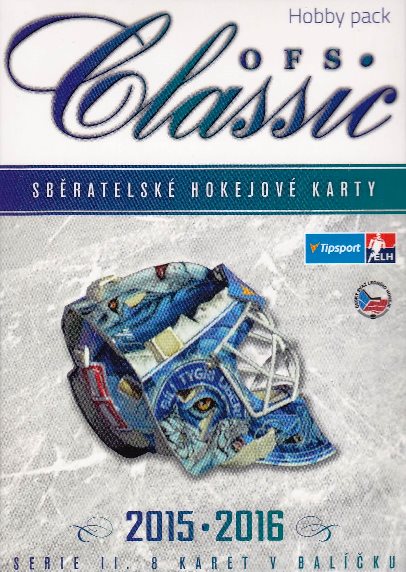2015-16 OFS Classic Series 2 Hockey MONSTER HOBBY Balíček