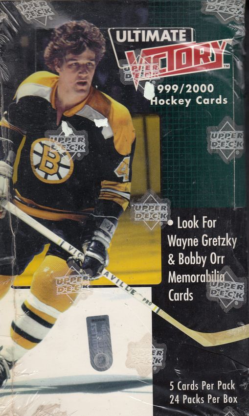 1999-00 Upper Deck Ultimate Victory Hockey Hobby Box
