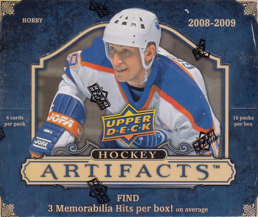 2008-09 Upper Deck Artifacts Hockey Hockey Hobby Box