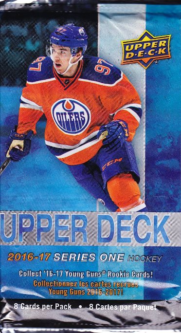2016-17 Upper Deck Series 1 Hockey Retail Balíček