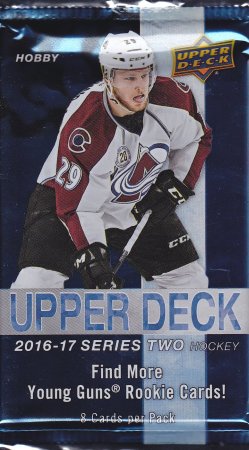 2016-17 Upper Deck Series 2 Hockey Hobby Balíček