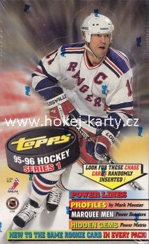 1995-96 Topps Series 1 Hockey Retail Box