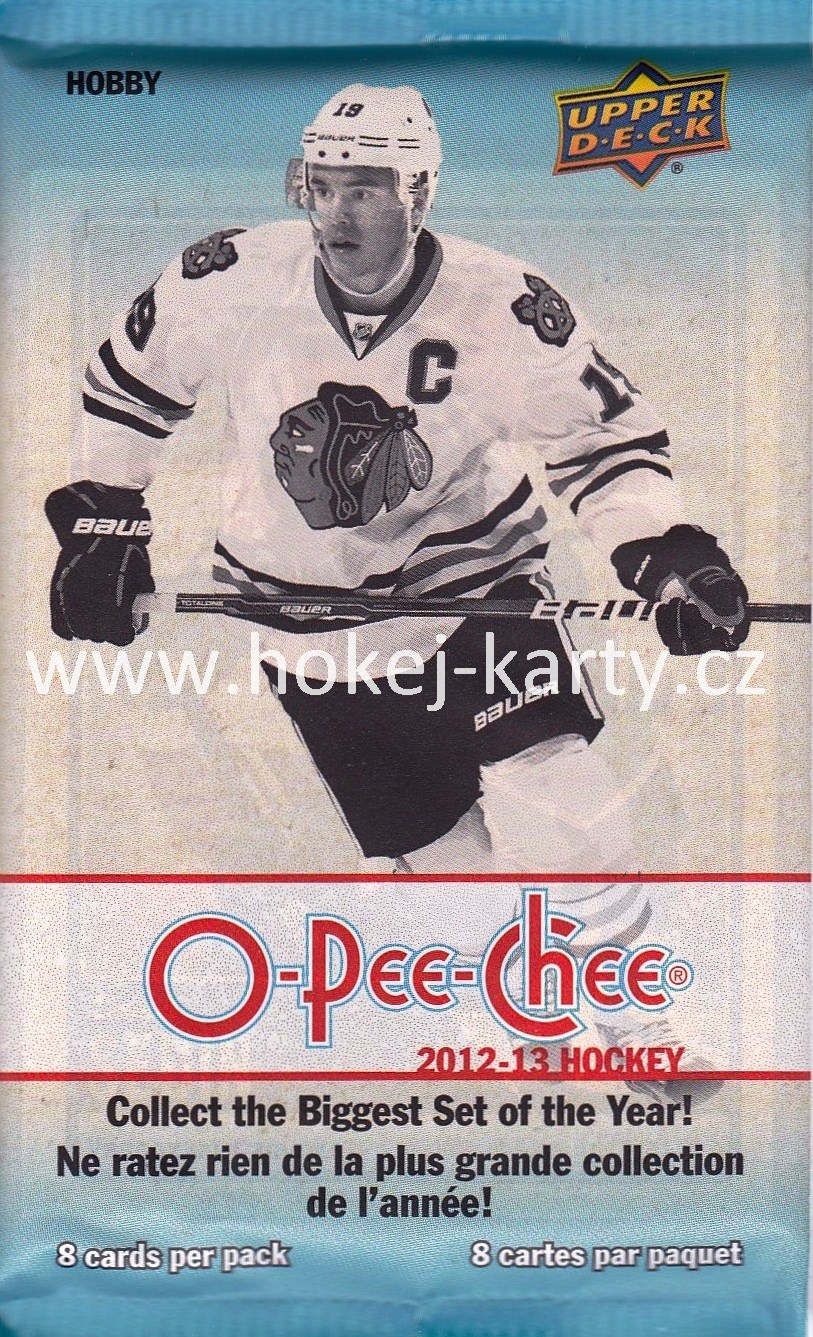 2012-13 Upper Deck O-Pee-Chee Hockey Hobby Balíček