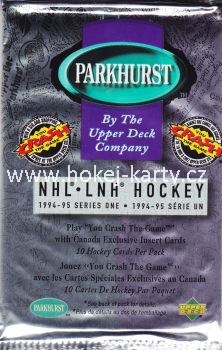 1994-95 Parkhurst Series 1 Hockey French Hockey Balíček