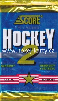1993-94 Score U.S. Series 2 Hockey Hobby Balíček