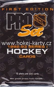 1992-93 Pro Set Series 1 Hockey Pack