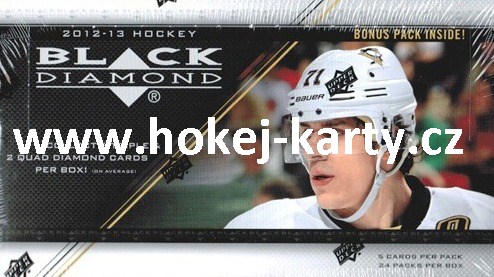 2012-13 Upper Deck Black Diamond Hockey Hobby Box