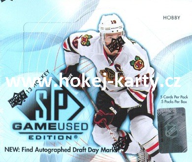 2012-13 Upper Deck SP GAME-USED Hockey Hobby Box