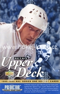 1995-96 Upper Deck Series 1 Hockey Retail 24-Pack Box