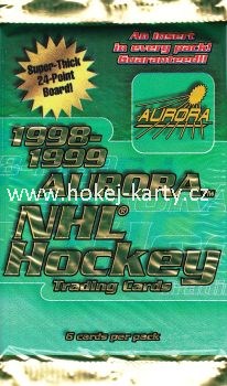 1998-99 Pacific Aurora Hockey Retail Balíček