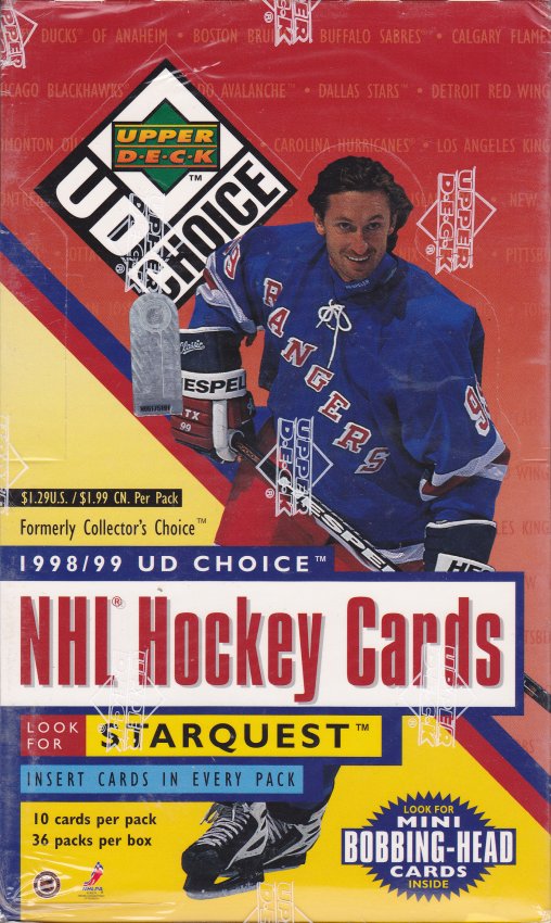 1998-99 Upper Deck Choice Hockey Blaster Box
