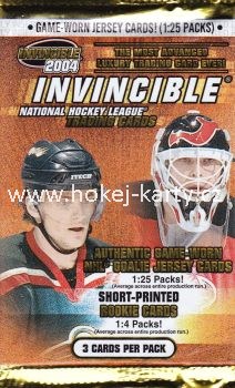 2003-04 Pacific Invincible Hockey Retail Balíček