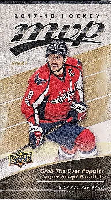 2017-18 Upper Deck MVP Hockey HOBBY Balíček