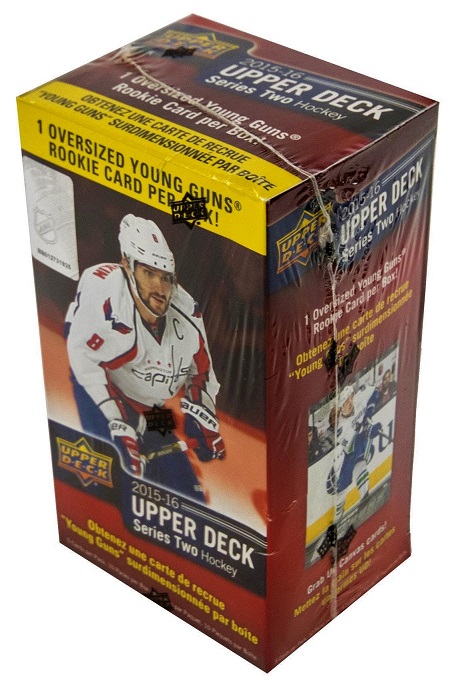 2015-16 Upper Deck Series 2 Hockey Blaster Box