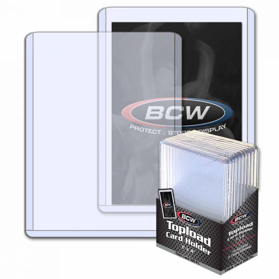BCW Plastový toploader 108pt Thicker 1 ks