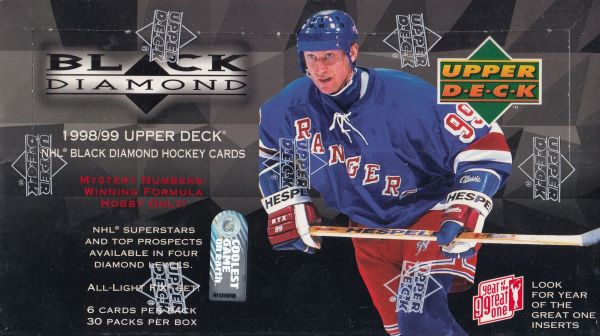1998-99 Upper Deck Black Diamond Hockey Hobby Box