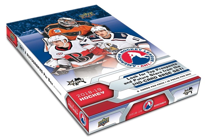 2018-19 Upper Deck AHL Hockey Hobby Box