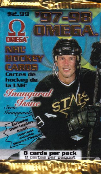 1997-98 Pacific Omega Hockey Inaugural Series Balíček