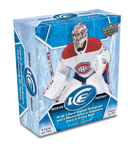 2019-20 UD Ice Hockey Hobby Box