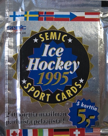 1995-96 SEMIC Sports Cards Hockey Balíček