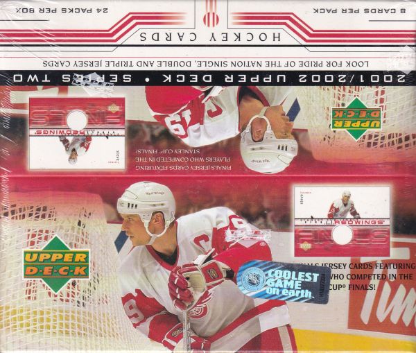 2001-02 Upper Deck Series 2 Hockey Retail Box