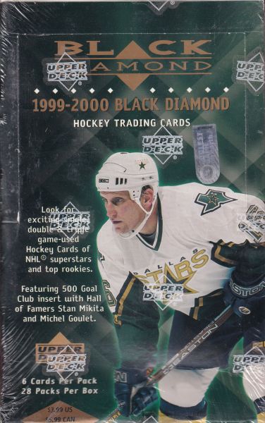 1999-00 Upper Deck Black Diamond Hockey Hobby Box